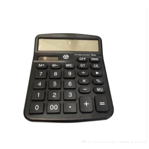 Grande calculatrice numérique d&#39;étudiant à 12 chiffres